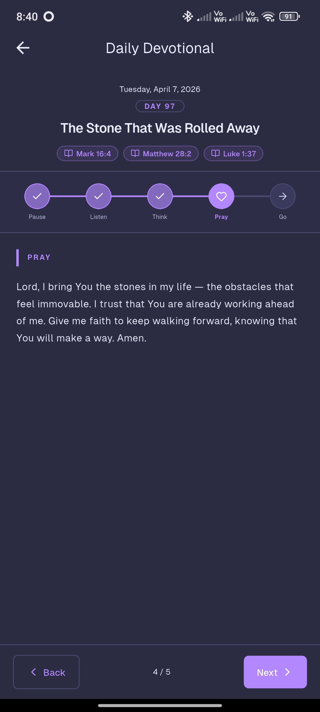 Believers Sword mobile screenshot 5